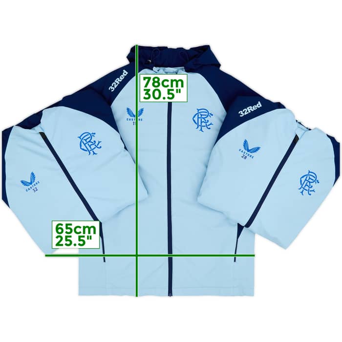 2024-25 Rangers Castore Player Issue Track Jackets # - 5/10 