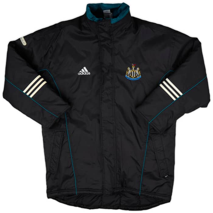 1999-00 Newcastle adidas Padded Bench Coat - 9/10 - (L)