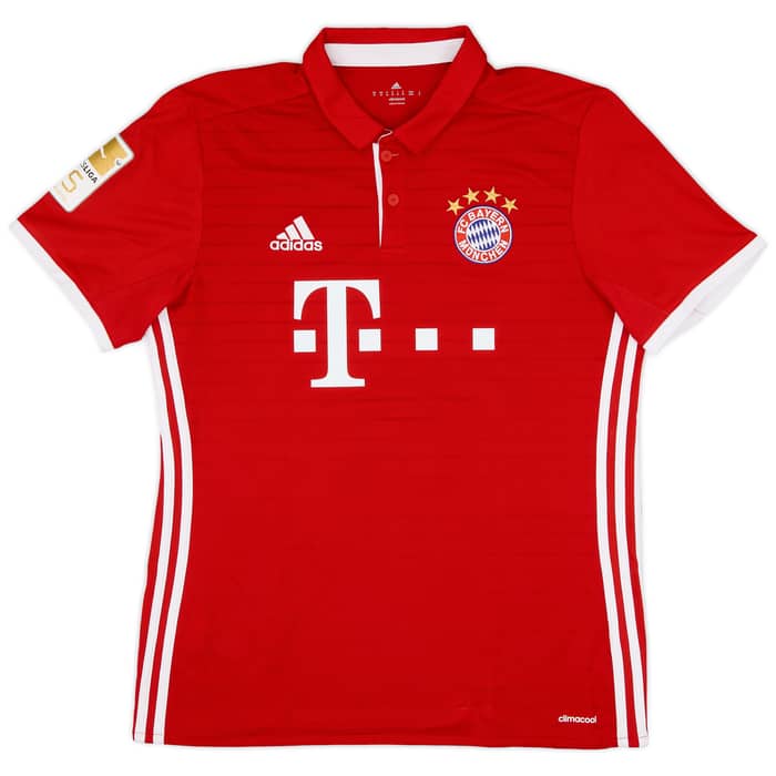 2016-17 Bayern Munich Home Shirt Alaba #27 - 5/10 - (M)
