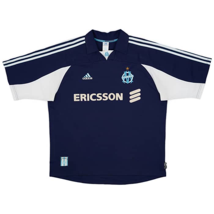 1999-00 Olympique Marseille Away Shirt Pires #7 - 8/10 - (XL)