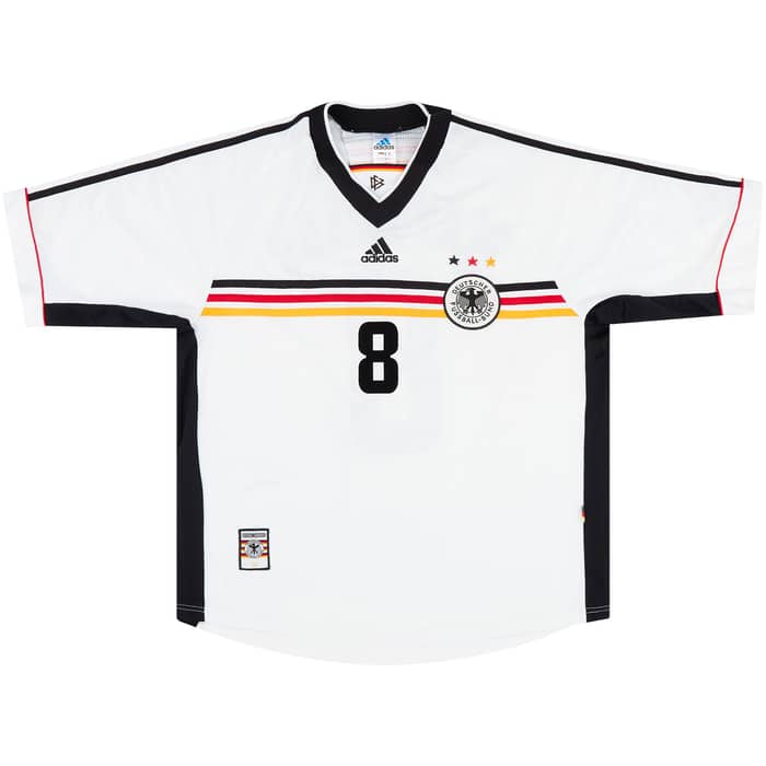 1998-00 Germany Home Shirt Matthaus #8