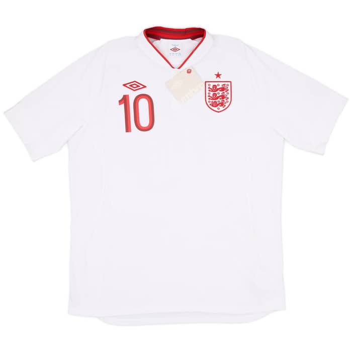 2012-13 England Home Shirt Rooney #10 (XL)