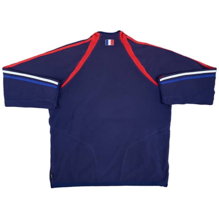 2003-04 France adidas 1/4 Zip Fleece Top - 6/10 - (L)