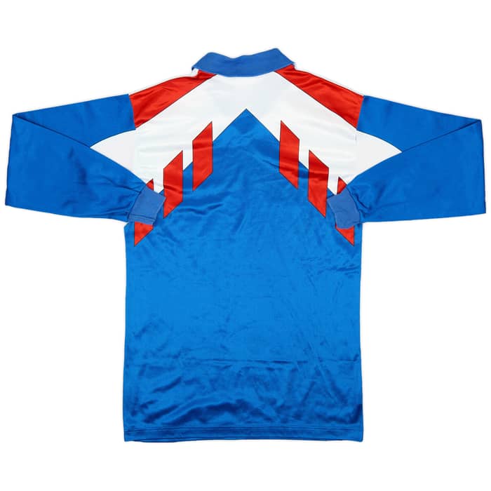1990-92 France Home L/S Shirt - 7/10 - (S)