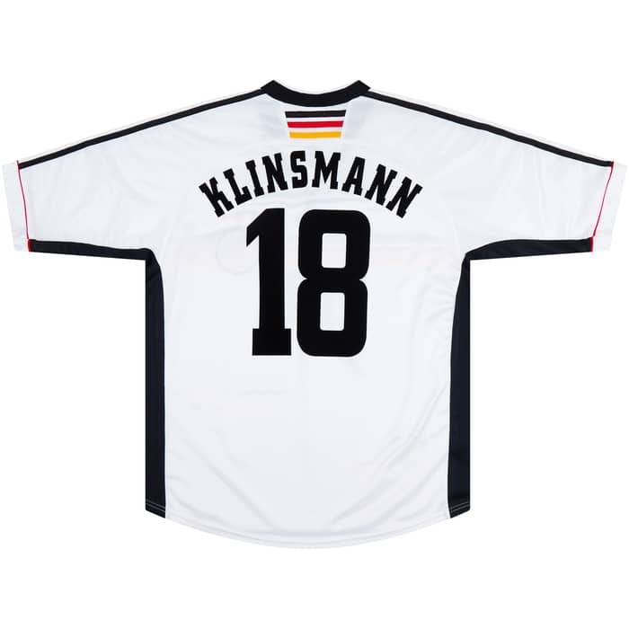 1998-00 Germany Home Shirt Klinsmann #18