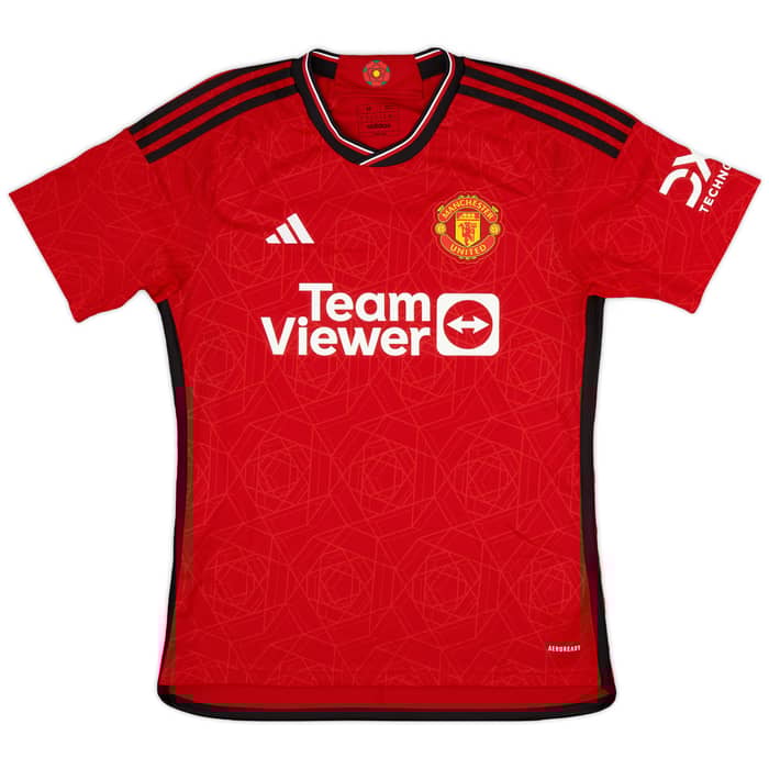 2023-24 Manchester United Home Shirt B.Fernandes #8 - 8/10 - (M)