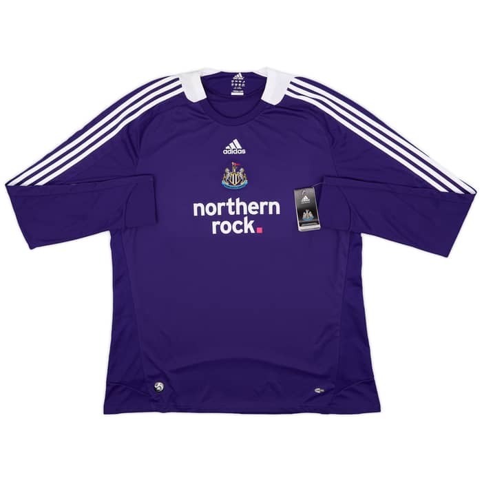 2008-09 Newcastle United Away L/S Shirt Jonas #18 (XXL)
