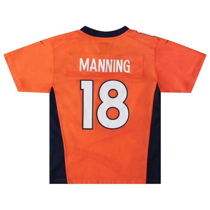 2013-15 Denver Broncos Manning #18 Nike Game Jersey (Home) Y