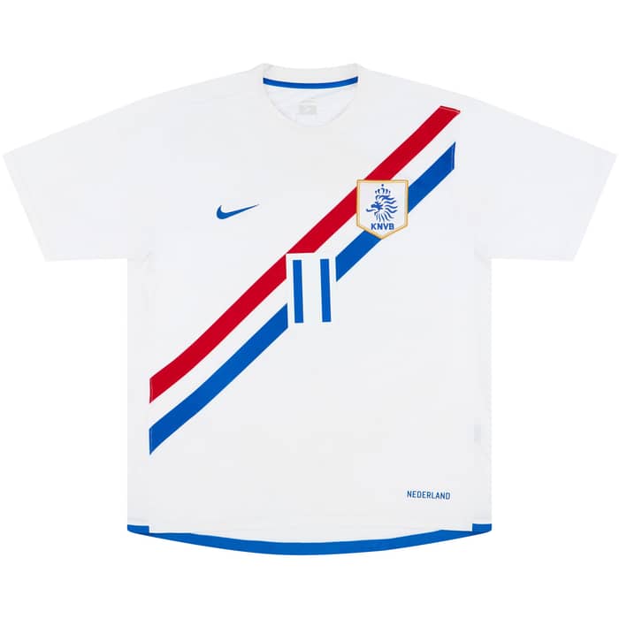 2006-08 Netherlands Away Shirt Robben #11
