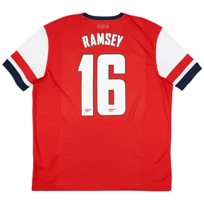 2012-14 Arsenal Home Shirt Ramsey #16 - 8/10 - (XXL)