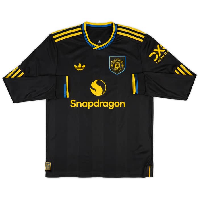 2025-26 Manchester United Authentic Third L/S Shirt B.Fernandes #8