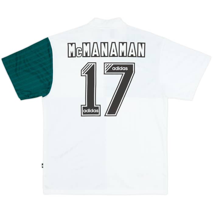1995-96 Liverpool adidas Originals Reissue Away Shirt McManaman #17