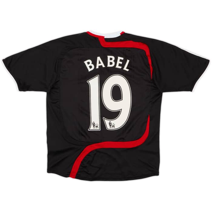 2007-08 Liverpool Third Shirt & Shorts Babel #19 - 7/10 - (S.Boys)