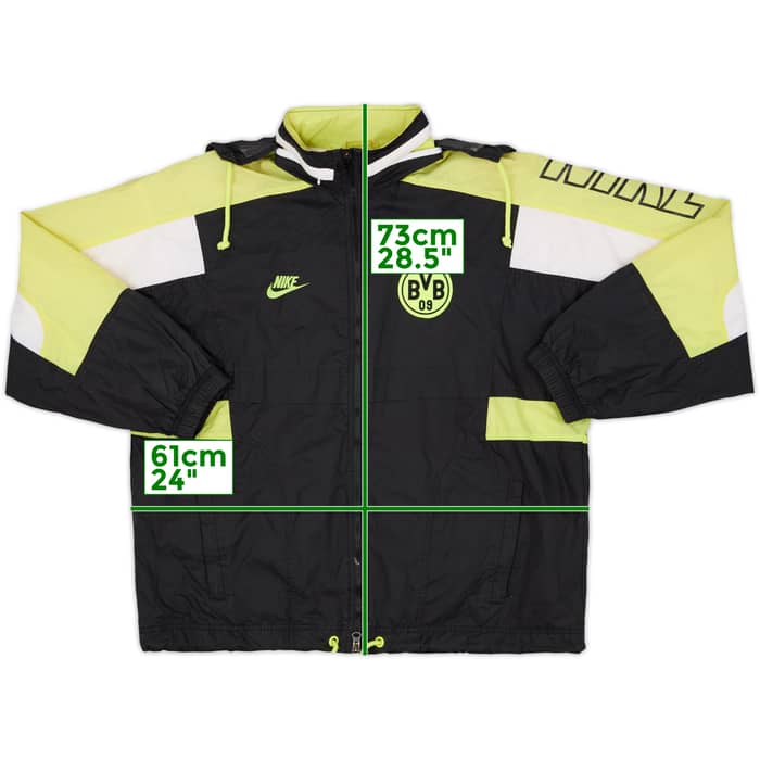 1996-97 Borussia Dortmund Nike Rain Jacket - 6/10 - (M)