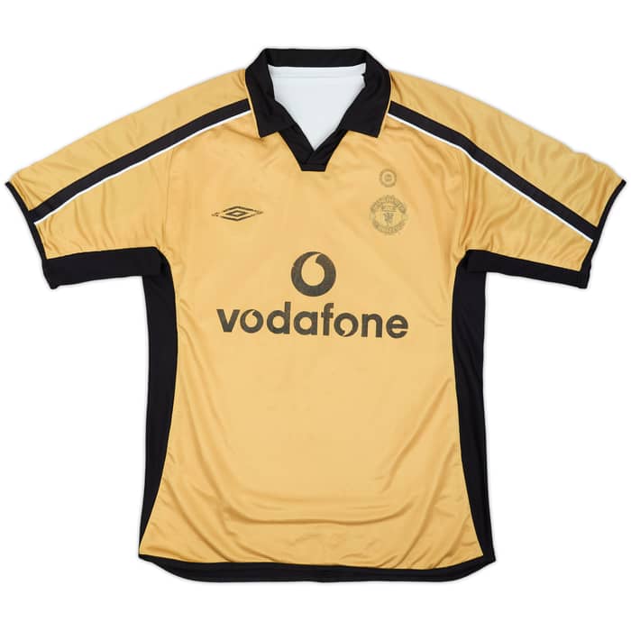 2001-02 Manchester United Centenary Away/Third Shirt - 5/10 - (S)