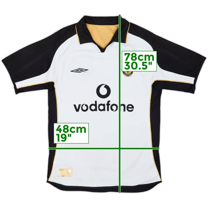 2001-02 Manchester United Centenary Away/Third Shirt - 5/10 - (S)