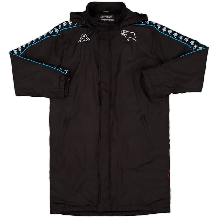 2013-14 Derby County Kappa Padded Bench Coat - 8/10 - (L)