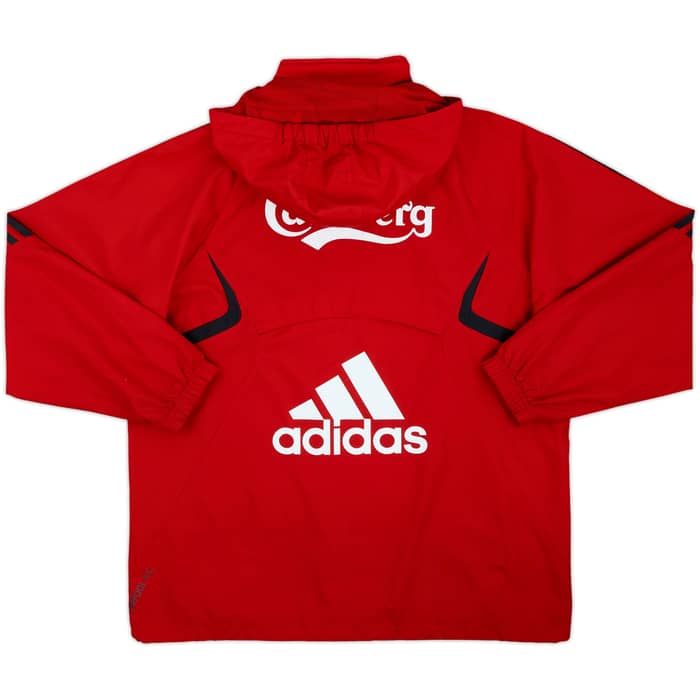 2009-10 Liverpool adidas Hooded Track Jacket - 8/10 - (L.Boys)