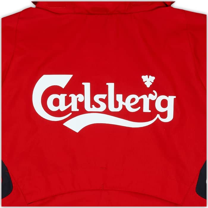 2009-10 Liverpool adidas Hooded Track Jacket - 8/10 - (L.Boys)