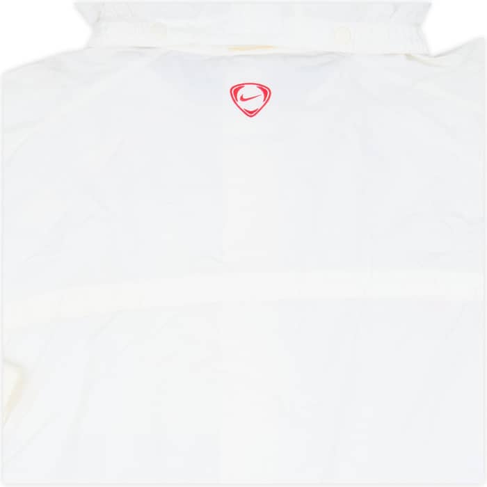 2007-08 Manchester United Nike Hooded Rain Jacket - 7/10 - (L)