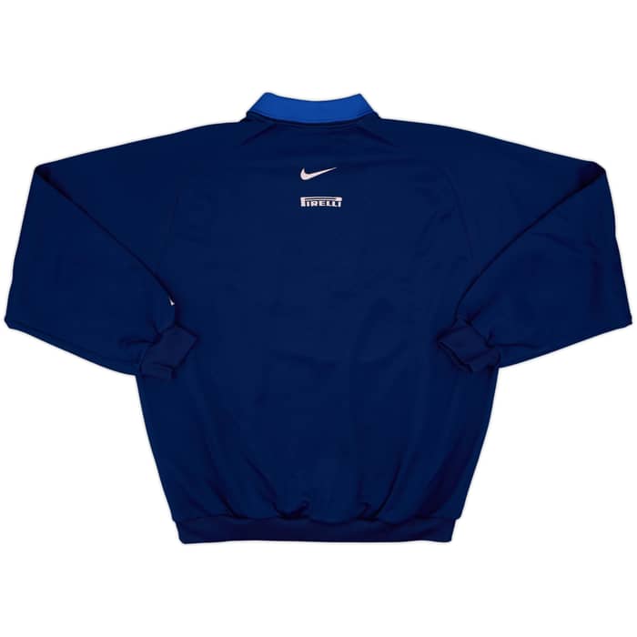 1998-99 Inter Milan Nike 1/4 Zip Sweat Top - 6/10 - (M)