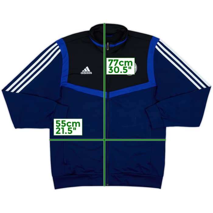 2019-20 Leicester adidas Track Jacket - 7/10 - (L)