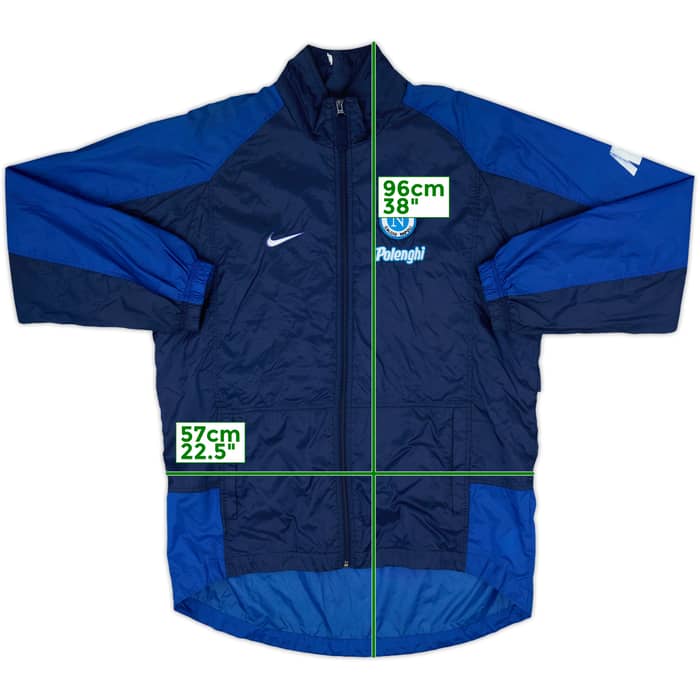 1997-98 Napoli Nike Rain Jacket - 6/10 - (L)