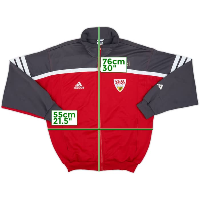2001-02 Stuttgart adidas Track Jacket - 8/10 - (M/L)