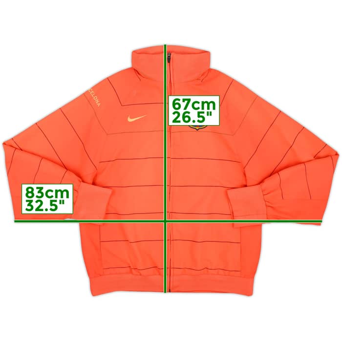 2008-09 Barcelona Nike Track Jacket - 8/10 - (S)
