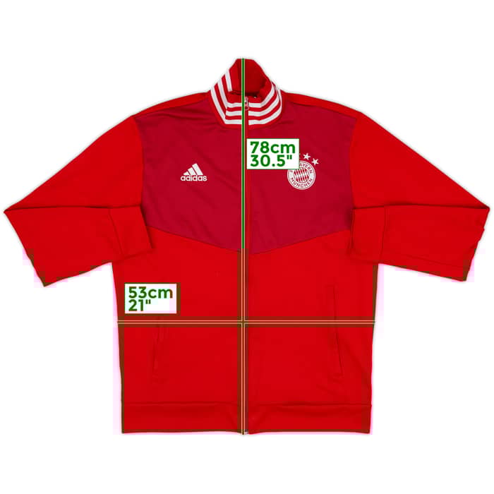 2018-19 Bayern Munich adidas Track Jacket - 8/10 - (L)