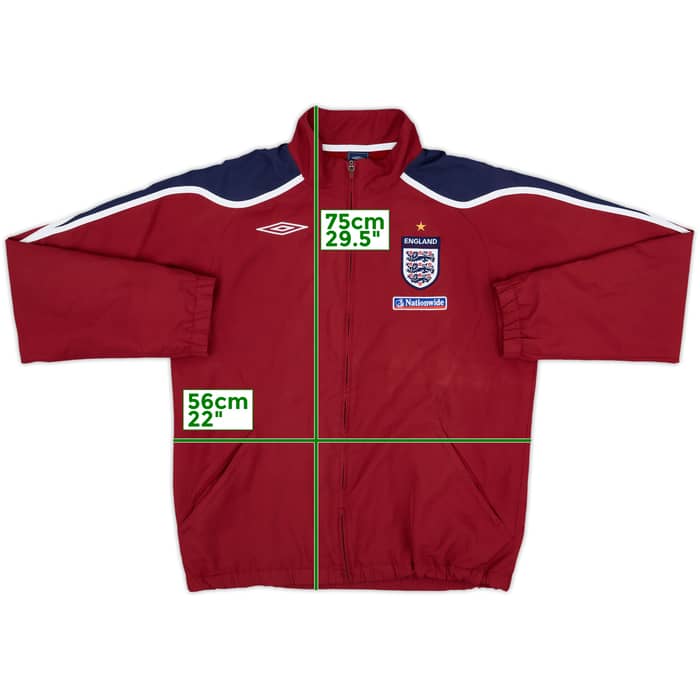 2007-09 England Umbro Track Jacket - 7/10 - (M)