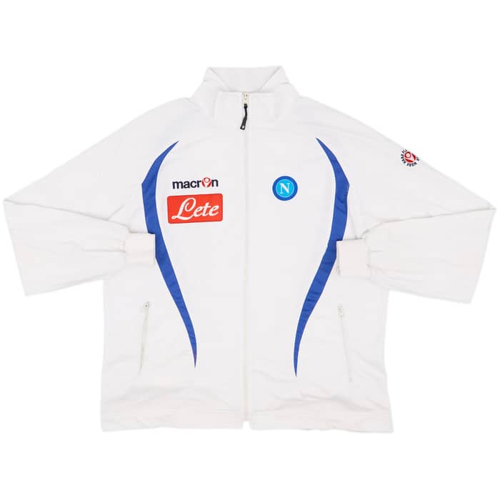 2009-10 Napoli Macron Track Jacket - 8/10 - (XL)