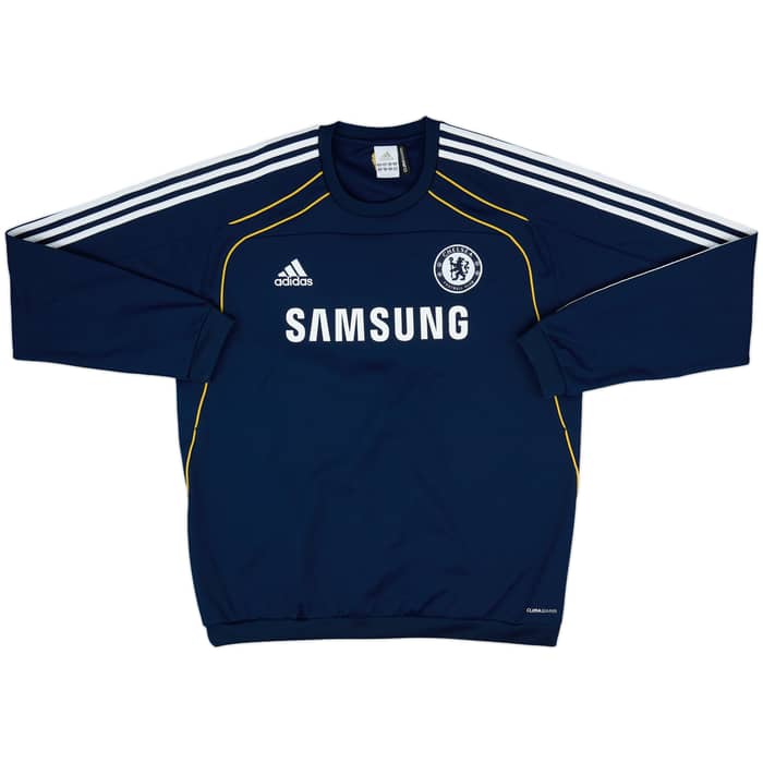 2010-11 Chelsea adidas Sweat Top - 8/10 - (XXL)