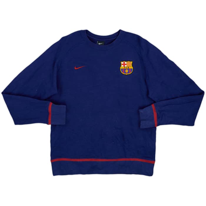 2016-17 Barcelona Nike Sweat Top - 8/10 - (M)