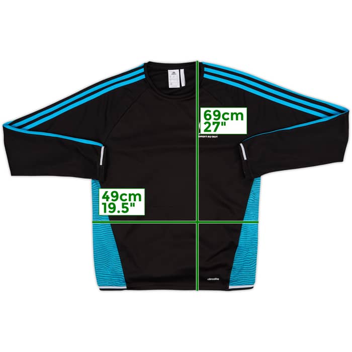 2016-17 Marseille adidas Sweat Top - 8/10 - (M)