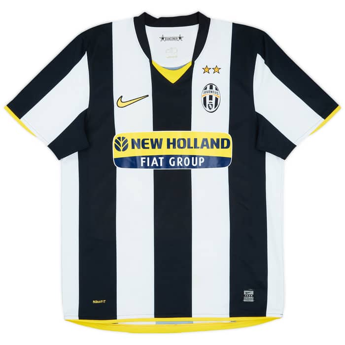 2008-09 Juventus Home Shirt Del Piero #10 - 8/10 - (M)