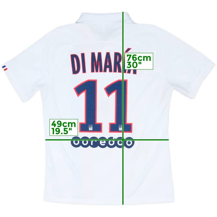 2019-20 Paris Saint-Germain Authentic Third Shirt Di Maria #11 - 7/10 - (M)