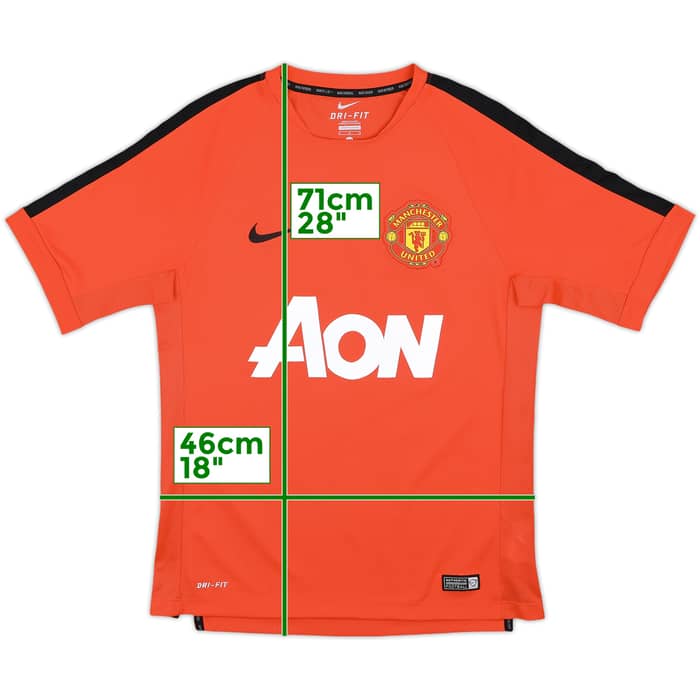 2014-15 Manchester United Nike Training Shirt - 10/10 - (M)