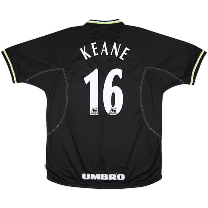 1998-99 Manchester United Third Shirt Keane #16 - 9/10 - (XL)