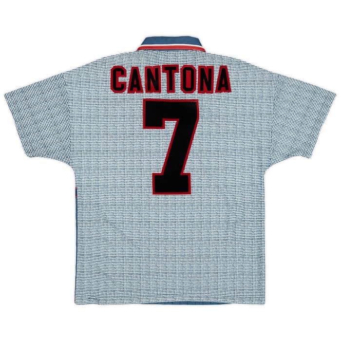 1995-96 Manchester United Away Shirt Cantona #7 - 7/10 - (M)