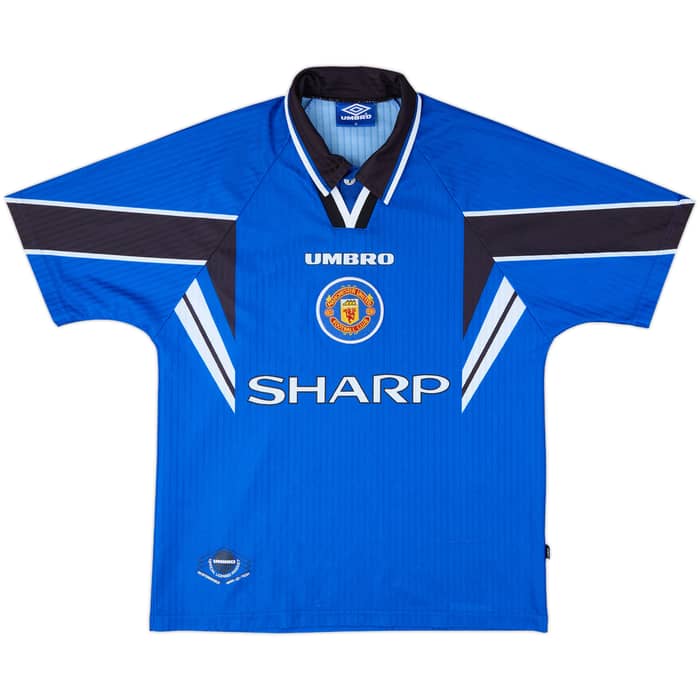 1996-98 Manchester United Third Shirt Beckham #10 - 9/10 - (M)
