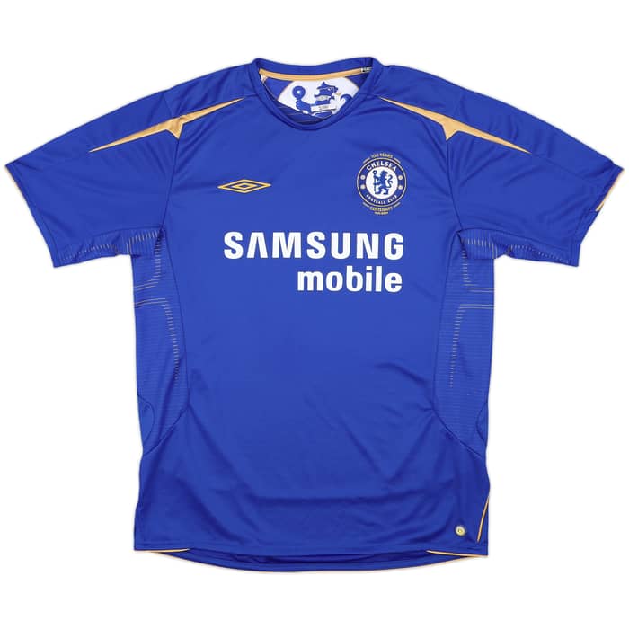 2005-06 Chelsea Centenary Home Shirt Makelele #4 - 10/10 - (L)