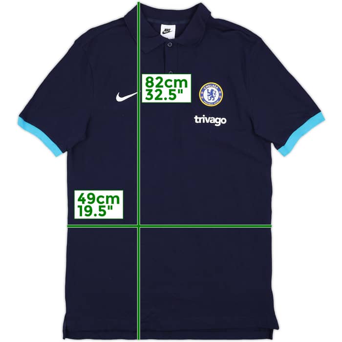 2022-23 Chelsea Nike Polo Shirt - 8/10 - (M)