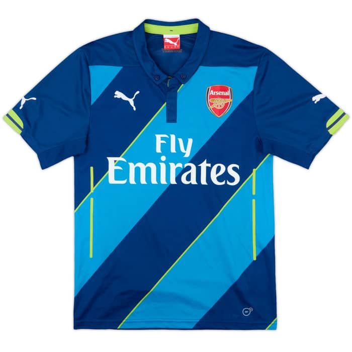 2014-15 Arsenal Third Shirt Arteta #8 - 10/10 - (XS)