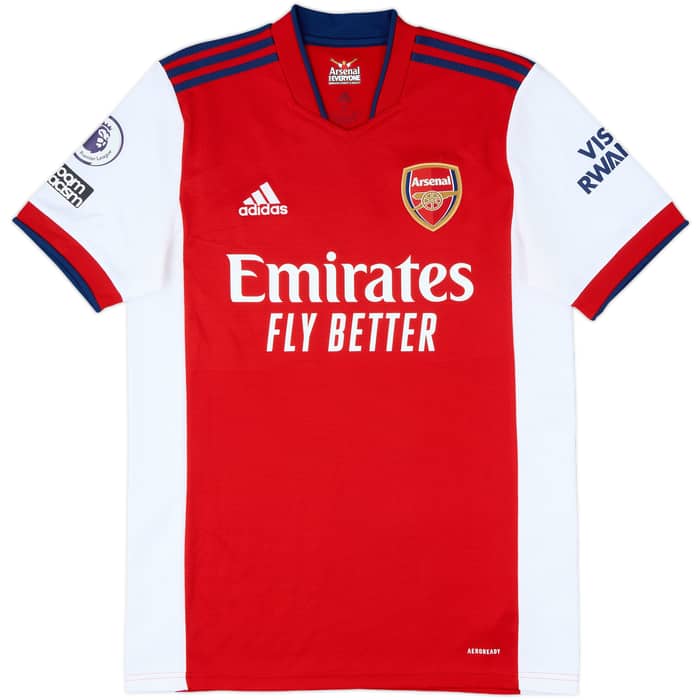 2021-22 Arsenal Home Shirt Lacazette #9 - 9/10 - (M)