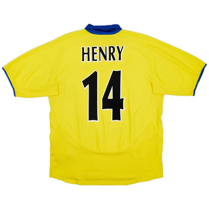 2003-05 Arsenal Away Shirt Henry #14 - 7/10 - (M)