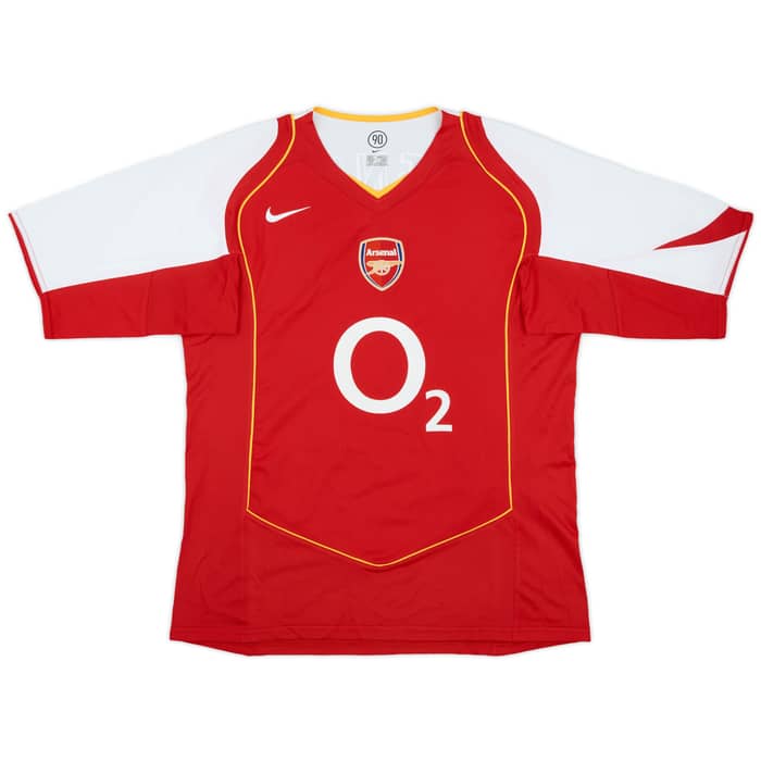 2004-05 Arsenal Home Shirt Henry #14 - 8/10 - (L)