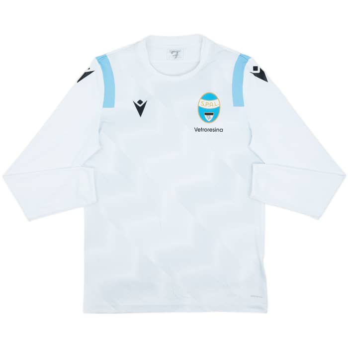 2020-21 SPAL Macron Training L/S Shirt - 6/10 - (L)