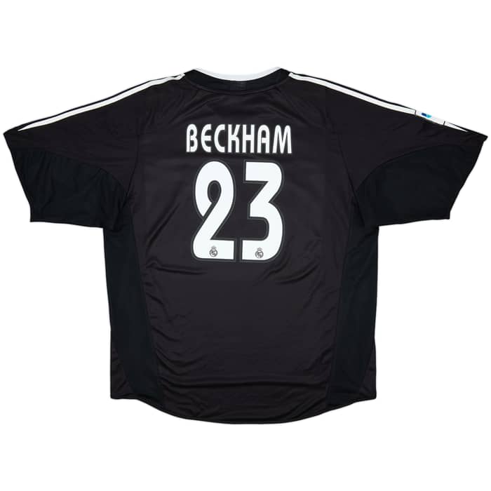 2004-05 Real Madrid Away Shirt Beckham #23 - 8/10 - (XL)