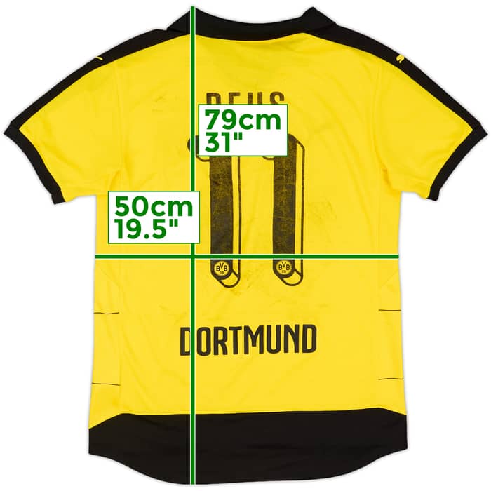 2015-16 Borussia Dortmund Home Shirt Reus #11 - 5/10 - (M)